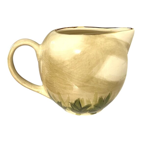 Ceramic Creamer Kona by Tabletops Lifestyles Handpainted DISCONTINUED - Picture 5 of 6